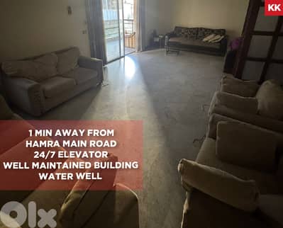 145 SQM | hamra |Well Maintained Building |Prime Location REF#KK127890