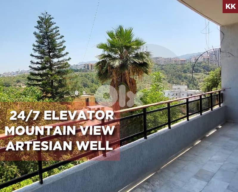 Modern 2-Bedroom Apartment -Mountain View- Dawhet Aramoun REF#KK129074 0