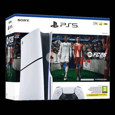 Brand New: P5 5 slim Console 1TB EA SPORTS 26 Bundle
