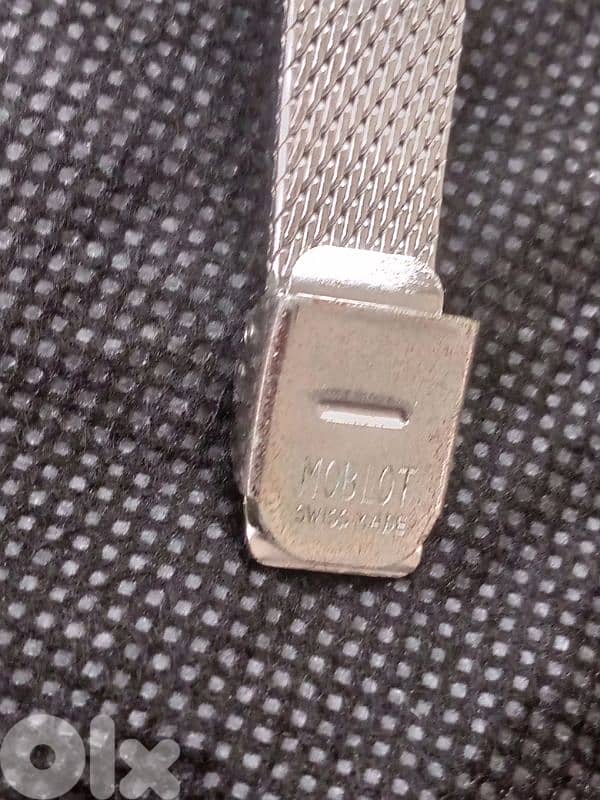 rar Vintage Sandoz Swiss Made 17 Jewels Silver Hand Wind Mechanical 11