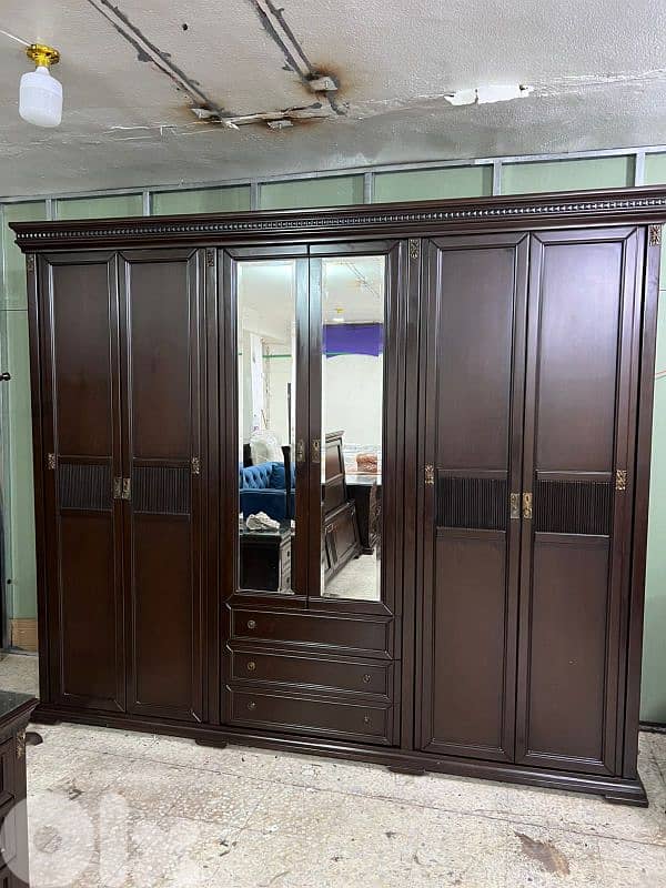 اوضة نوم شغل توصاية خشب زان ولاتي كلا ملبسة قشرة زان 1