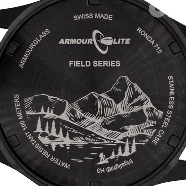 42 mm Field Series Tritium with Shatterproof Armourglass Nylon Band 2