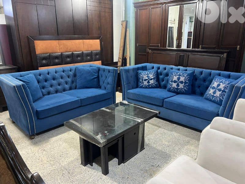 طقم كنبايات شغل توصاية كتير نظيف 0