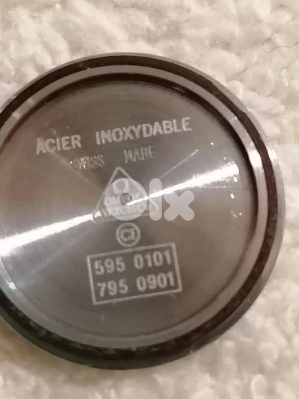 omega deville steel and solid gold 18k 9