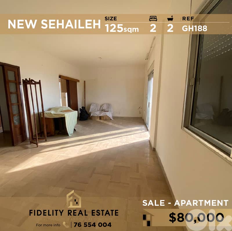 Apartment for sale in Sehaileh GH188 شقة  للبيع في السهيلة 0