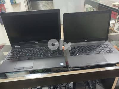 2 laptops dell with 2 gb vga plus hp celeron عرض خاص