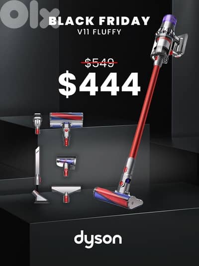 Black Friday Dyson Vacuum V11 Fluffy, V15 Detect Abs, V15 Submarine