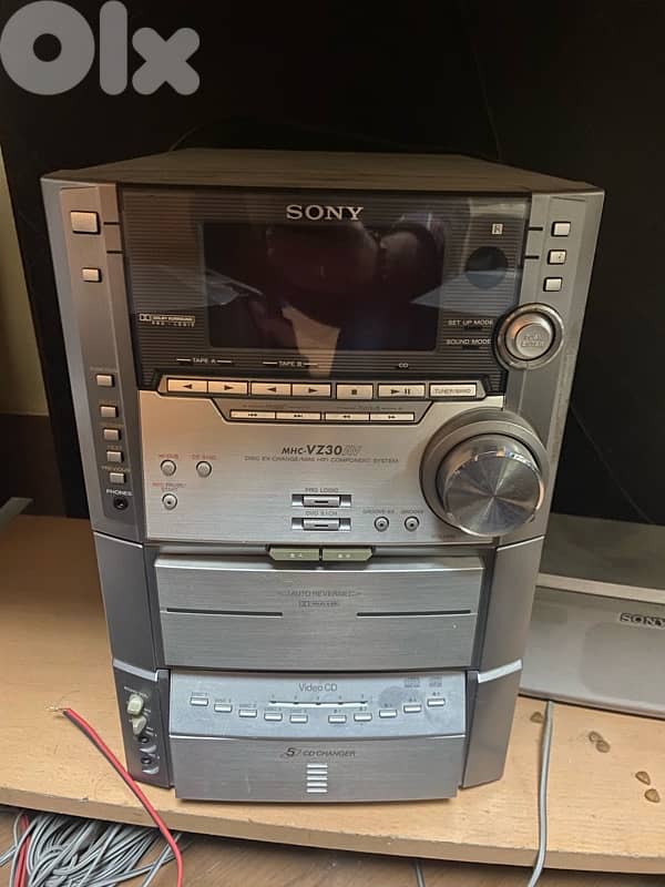 stéréo Sony take five cds and type 1