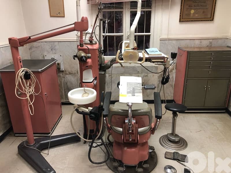 VINTAGE SIEMENS DENTAL UNIT 1962 1