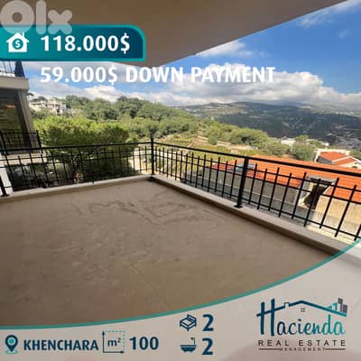 50% Down Payment Apartment For Rent In Khenchara