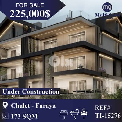 TI-15276 / Chalet for Sale in Faraya, شاليه للبيع في فارايا
