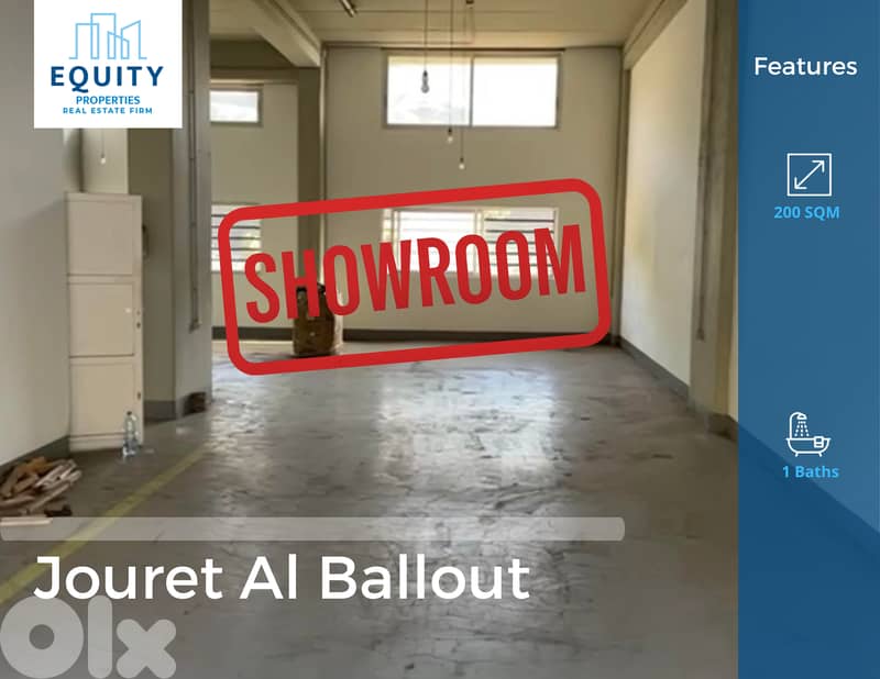 200 SQM Commercial Space For Rent In Jouret Al Ballout #RH2299208 0
