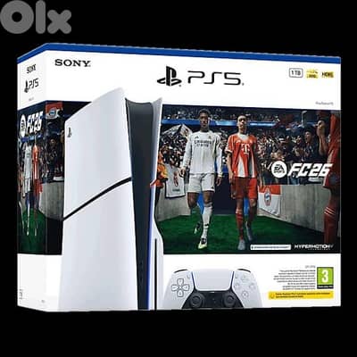 Brand New: P5 5 slim Console 1TB EA SPORTS 26 Bundle