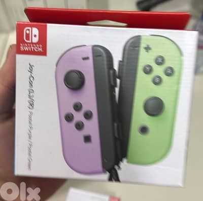 Nintendo Joy-con pastel green/pastel purple