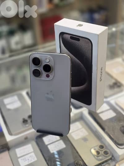 Used 15 pro 128 gb  573 cycle