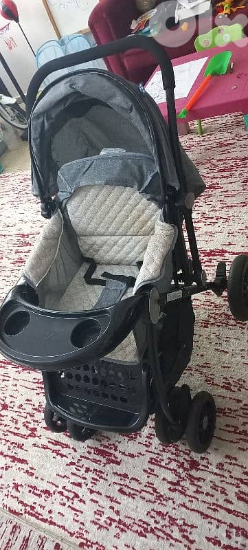 عرباية اطفال stroller بحالة جيدة جدا 3