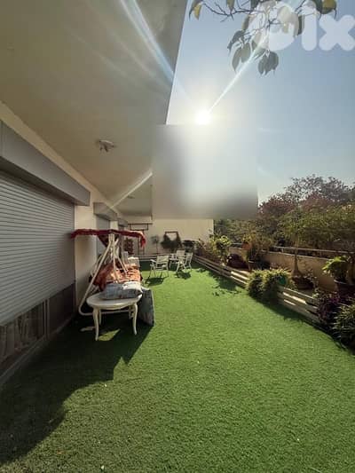 Fully furnished Spacious apartment with Terrace for rent in Hazmieh.
