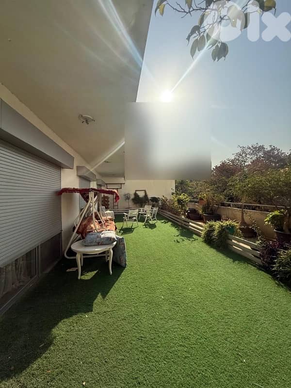 Fully furnished Spacious apartment with Terrace for rent in Hazmieh. 0