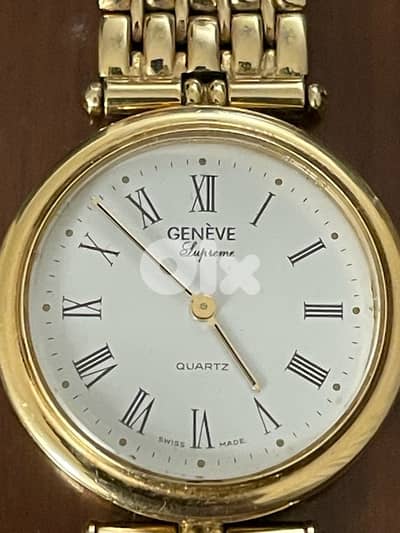 14k solid gold 0.585 Genève supreme made in Italy