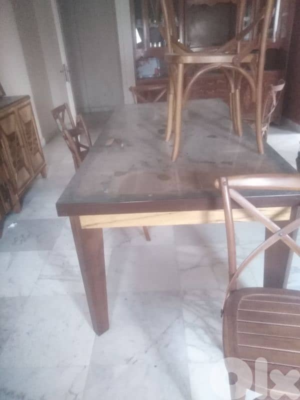 rustic dining room  غرفة سفرة 7