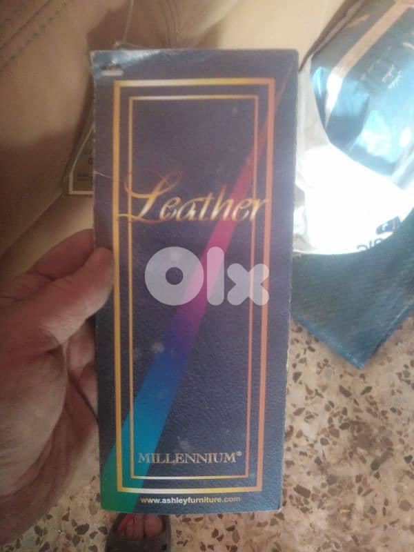 leather living room غرفة قعدة 3