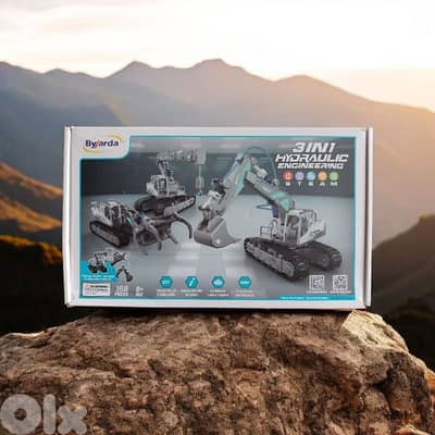 3 in 1 hydraulic engineering 168 pieces