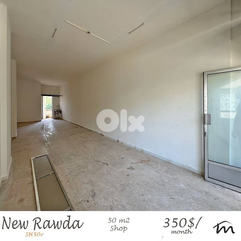 New Rawda | Open Space 50m² Shop | Ground Floor | Underground Parking 0