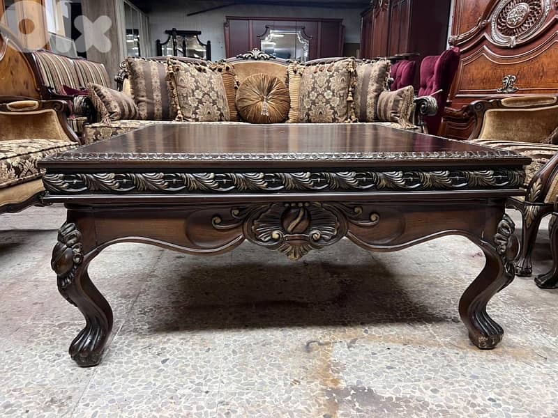 طقم صالون خشب زان 10