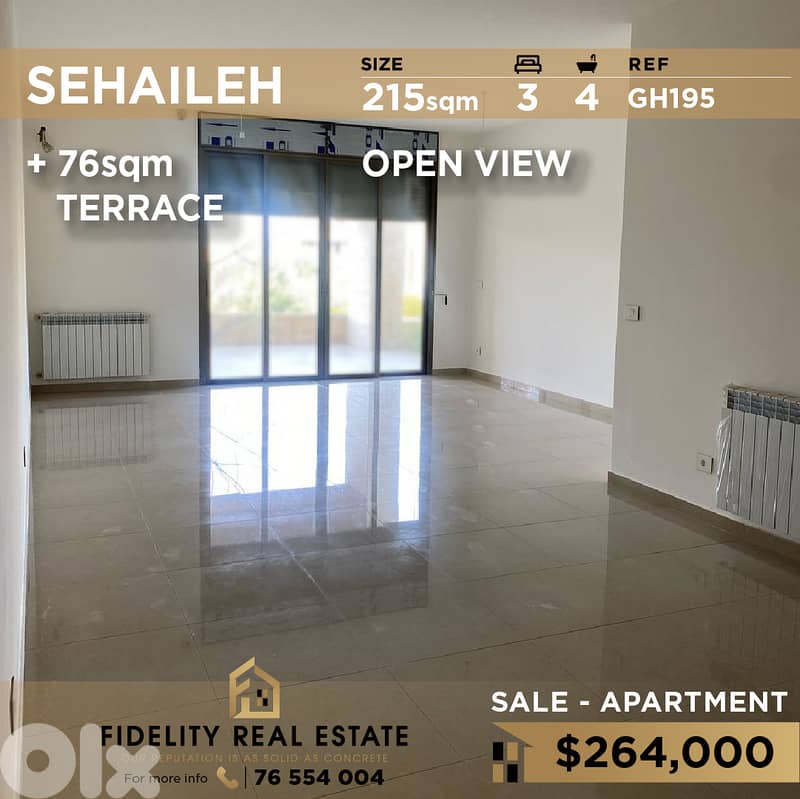 Apartment for sale in Sheaileh GH195 شقة للبيع في سهيلة 0
