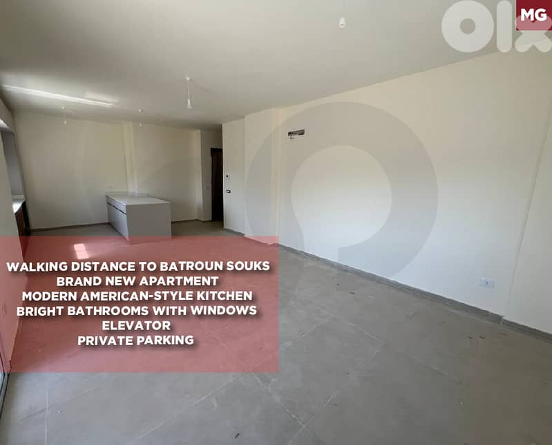Brand new apartment_Modern American style kitchen_Batroun REF#MG129079 0