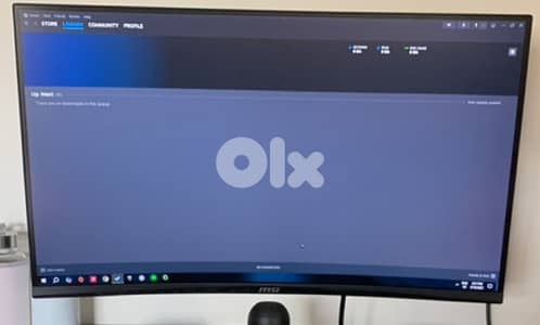 custom gaming pc great condition + new MSI MAG FHD 27” curved monitor