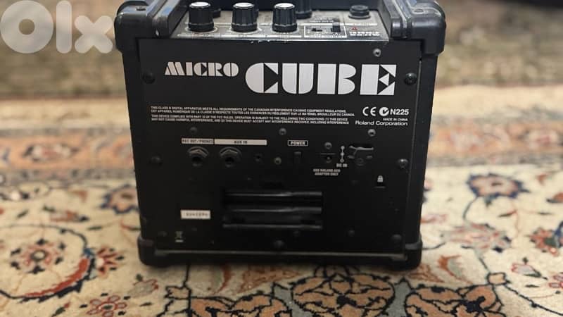 Samick Acoustic-Electric Guitar + Roland Amplifier 2