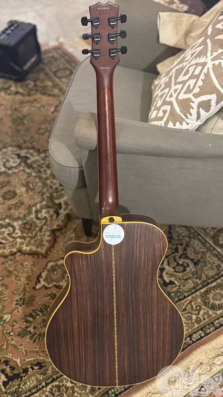 Samick Acoustic-Electric Guitar + Roland Amplifier 6