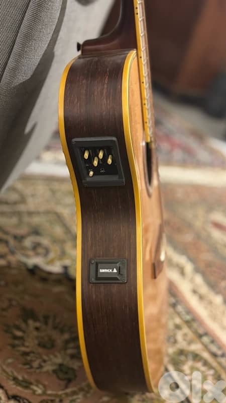 Samick Acoustic-Electric Guitar + Roland Amplifier 7