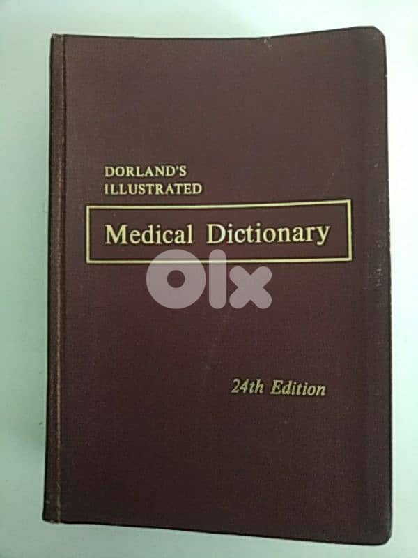 Very old book Dorland's Medical Dictionary - Not Negotiable 0