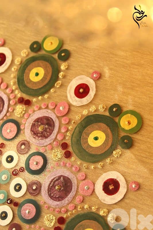 Hand painted Mandala 2