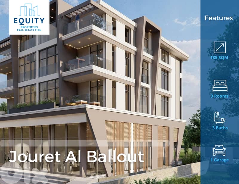 185 SQM Apartment For Sale In Jouret Al Ballout شقة للبيع #RH2303208 0