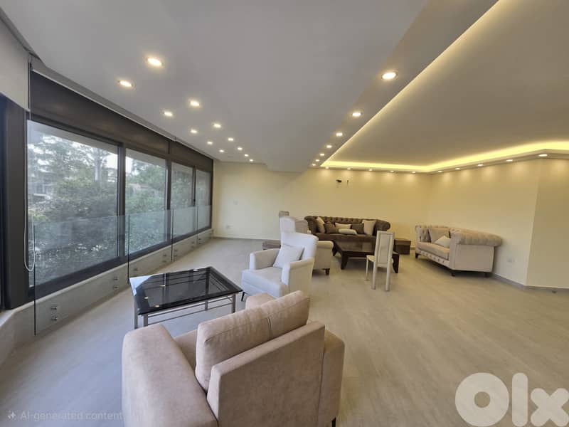 Modern 200 sqm Apartment for Rent in Mtayleb – Panoramic Sea View 0