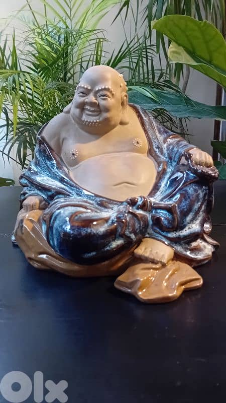 ​High-Quality, Fortune-Bringing Happy Buddha Statue. 0