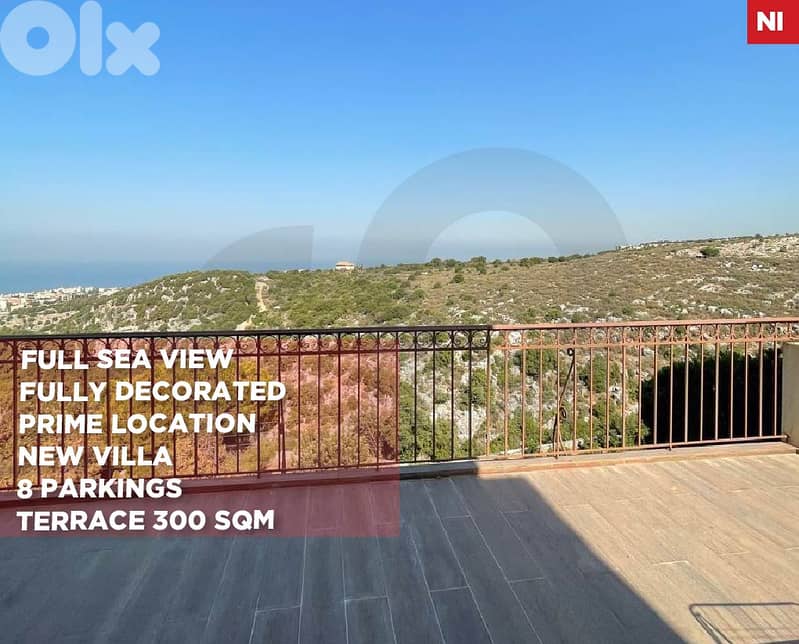 Full sea view, New, terrace, jbeil, edde/ جبيل-إده REF#NI126046 0