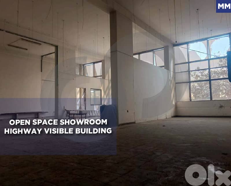 Open space showroom – Highway visible building -Achrafieh REF#MM129094 0
