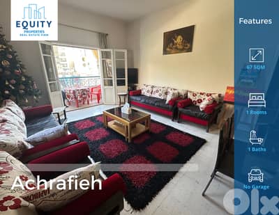 67 SQM Apartment For Sale In Achrafieh شقة للإيجار #JZ230624