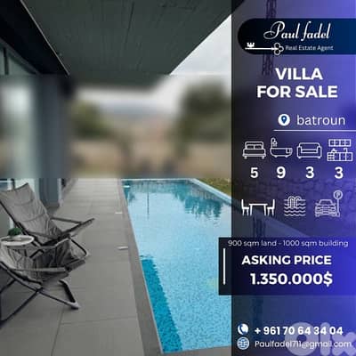 Luxury Villa with Full 360° Sea & Mountain Views for sale !!