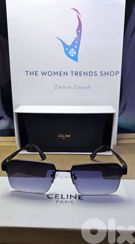 Celine Black Luxury Sunglasses with box 3