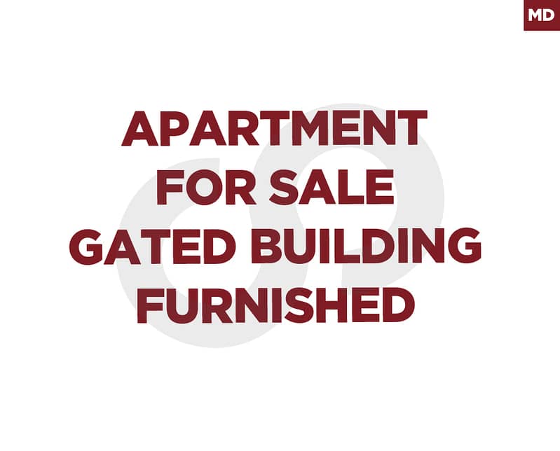 Beirut- Mar Elias low Floor Furnished Gated Building  REF#MD129103 0