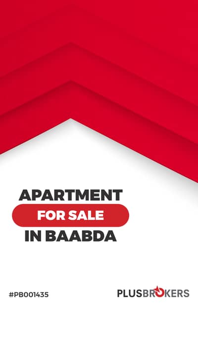 Apartment for Sale in Baabda!