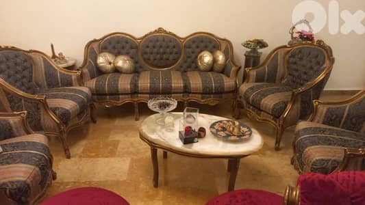 Living room + tables صالون