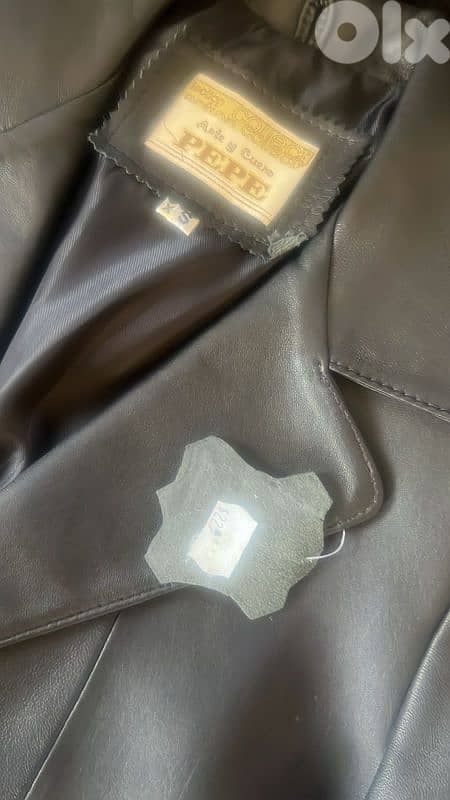 صفقة جملة! 15 جاكيت جلد طبيعي أصلي PEPE ECUADOR | مخزون للتجار 1