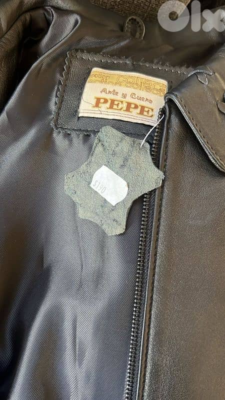 صفقة جملة! 15 جاكيت جلد طبيعي أصلي PEPE ECUADOR | مخزون للتجار 5