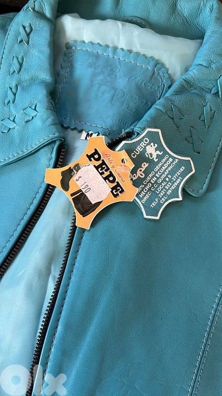 صفقة جملة! 15 جاكيت جلد طبيعي أصلي PEPE ECUADOR | مخزون للتجار 7